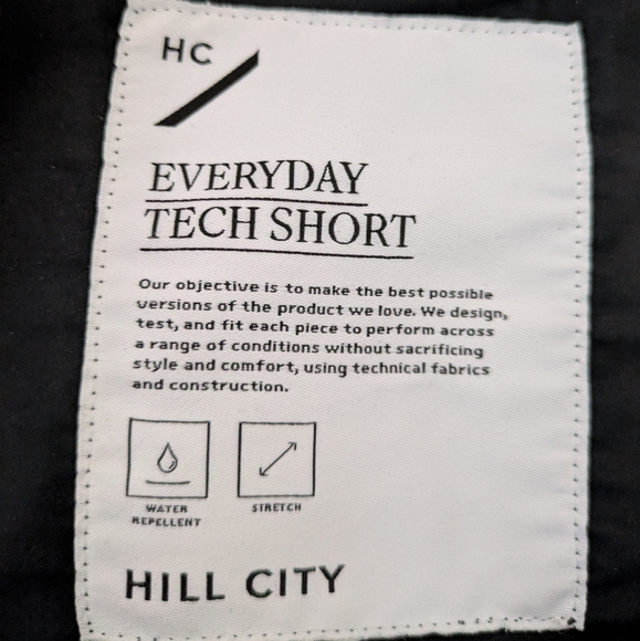 Hill City Everyday Tech Short 7" Navy - Picture 4 of 7